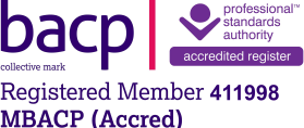 BACP Accredited Member logo for Susan McF, integrative counsellor in Belfast, Northern Ireland